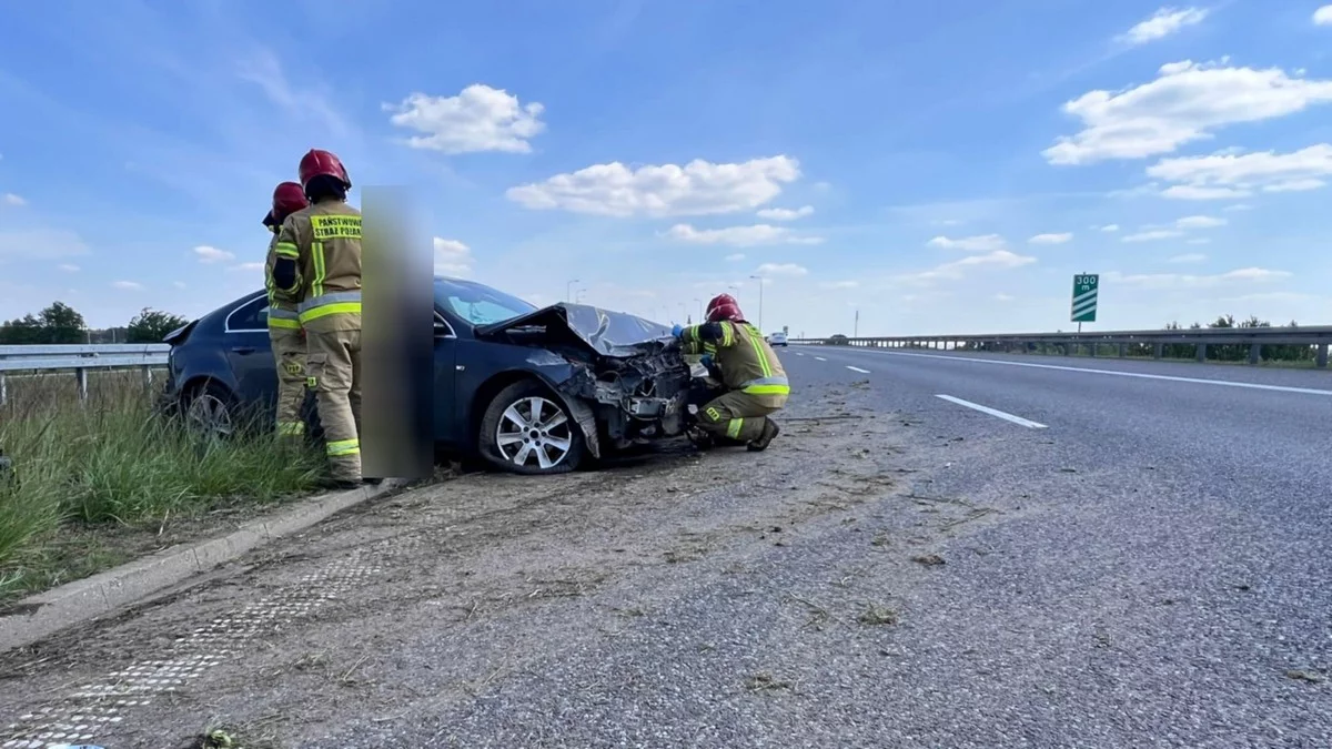 Jedziesz S5 w stronę Wrocławia? Kolizja koło węzła Korzeńsko