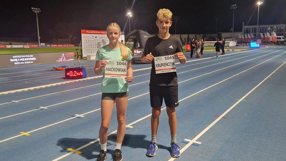 Dominika Maćkowiak i Mikołaj Krupieńczyk na mistrzostwach kraju U16. "Doświadczenie zostało zebrane"