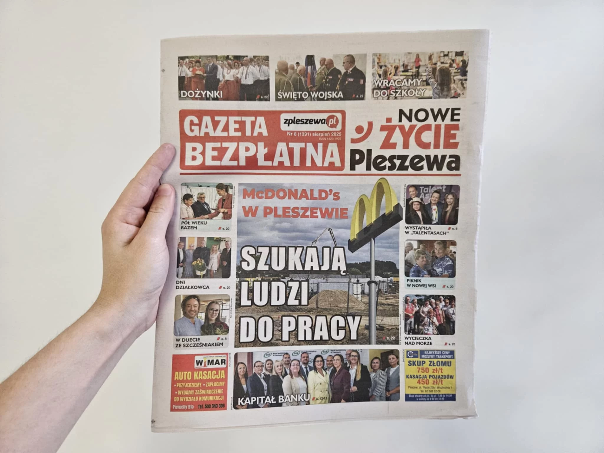 Już jest nowy numer „Życia Pleszewa”. O czym piszemy w sierpniowym wydaniu?
