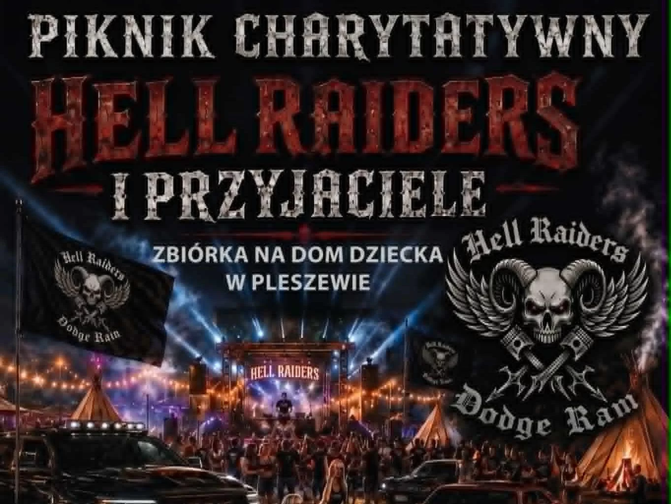 Wielkie serca i potężne maszyny. Przed nami Piknik Charytatywny „Hell Raiders i Przyjaciele”