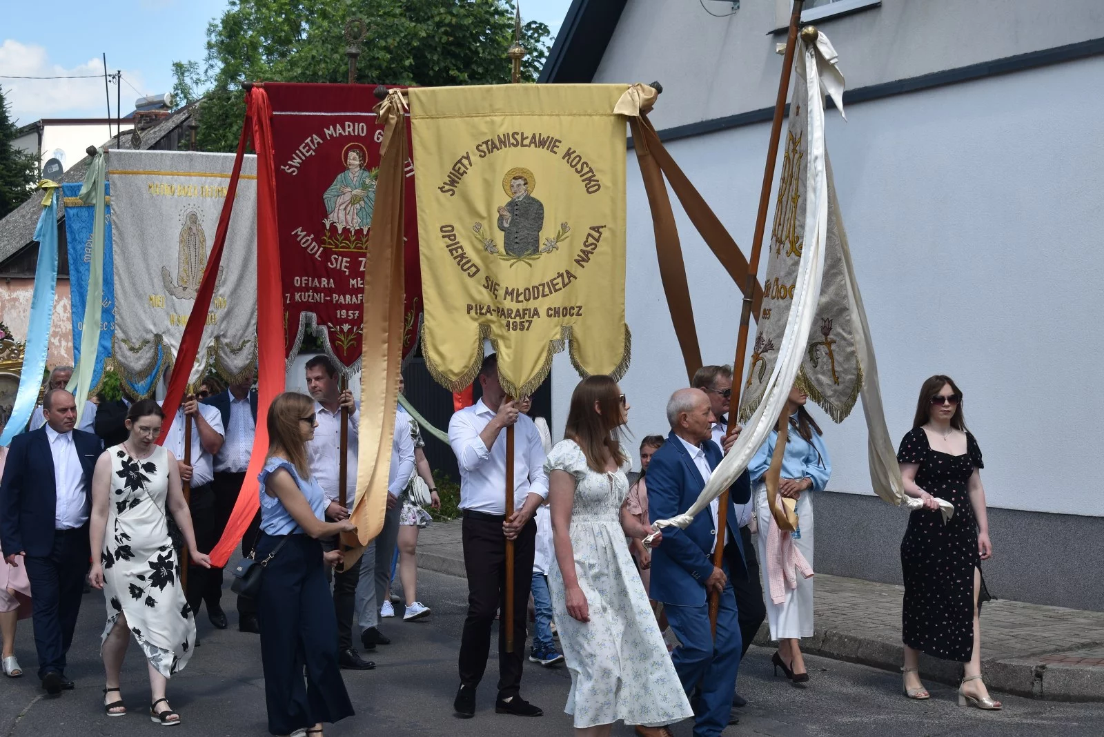 Boże Ciało w Choczu. Procesja eucharystyczna przeszła ulicami miasta