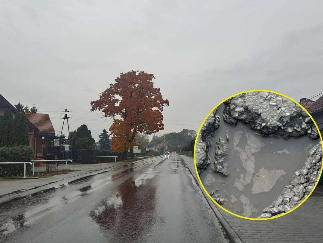 Kiedy zniknie wyrwa na ul. Krotoszyńskiej w Dobrzycy? - pyta jedna z mieszkanek. Mamy odpowiedź