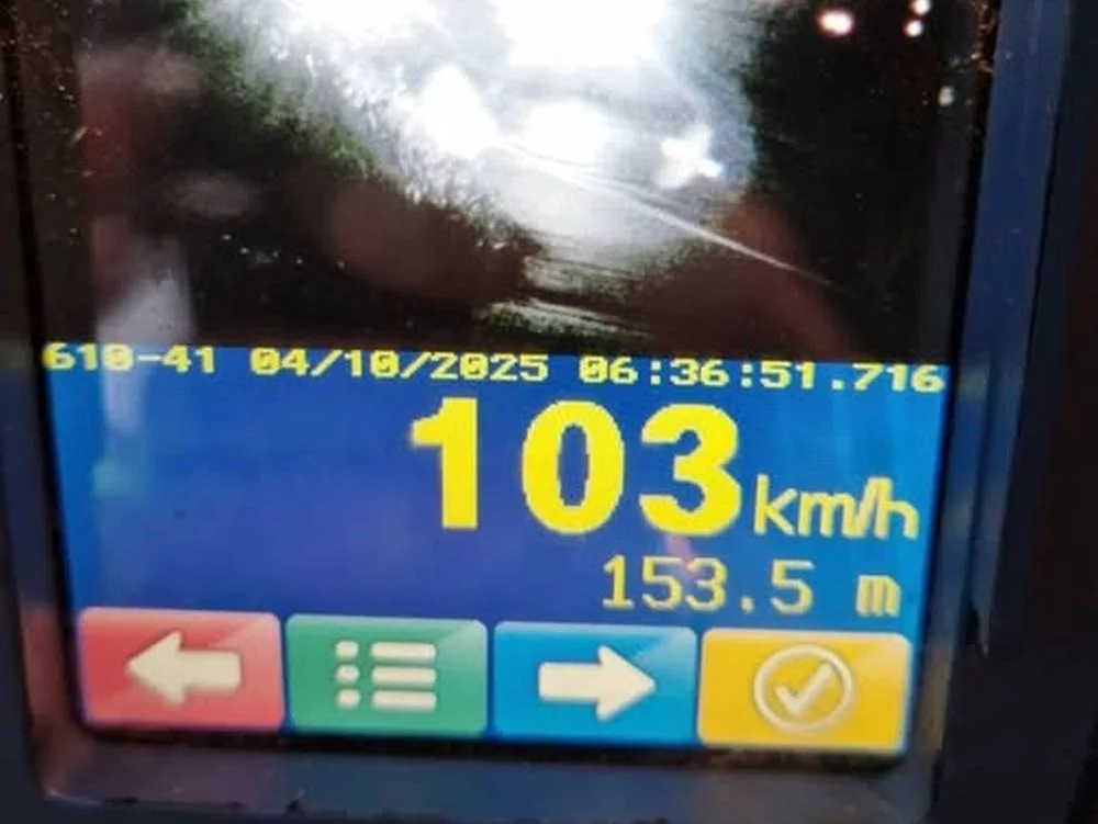 Brawura kosztowała go 1500 zł i utratę prawa jazdy. Wpadł w Klęce