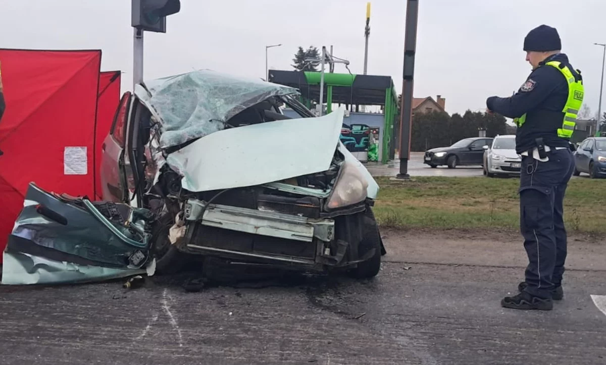 Tragiczny wypadek w regionie. Jedna osoba zginęła, druga jest ranna