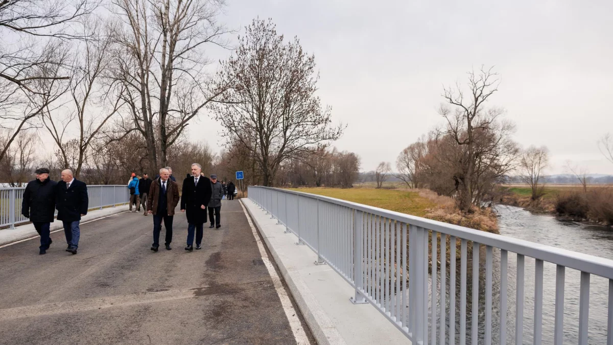 Wielkopolska pomogła w odbudowie mostu zniszczonego podczas ubiegłorocznej powodzi