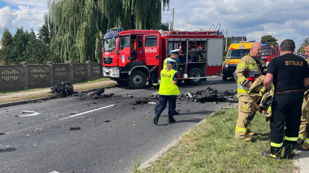Sześć osób poważnie rannych w wypadku pod Wrześnią. Policja podaje nowe ustalenia