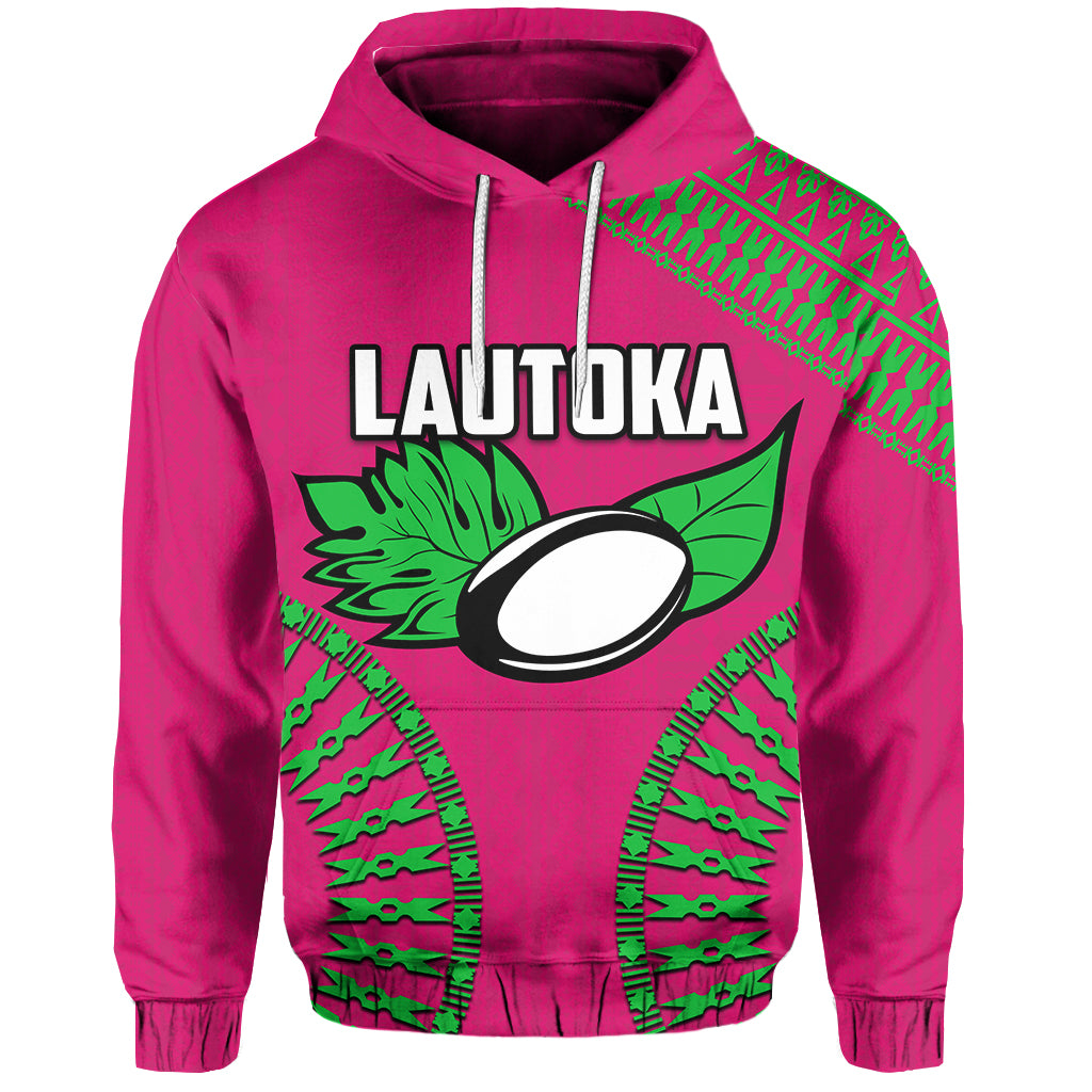 (Custom and Number) Lautoka Fiji Rugby Hoodie LT6