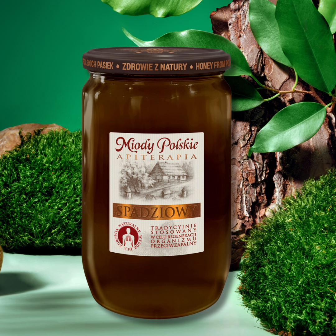 Miód spadziowy z polskiej pasieki