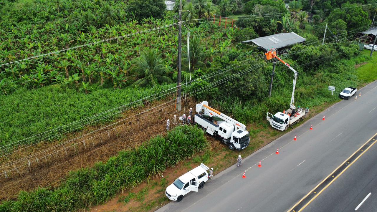 Âmbar Energia realiza mais de 6 mil ações na rede elétrica em uma semana