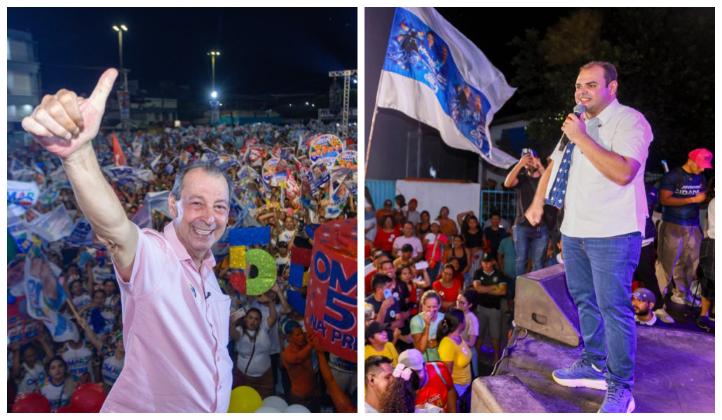 Omar lidera maioria absoluta das pesquisas, enquanto Instituto Projeta aponta empate técnico com Cidade