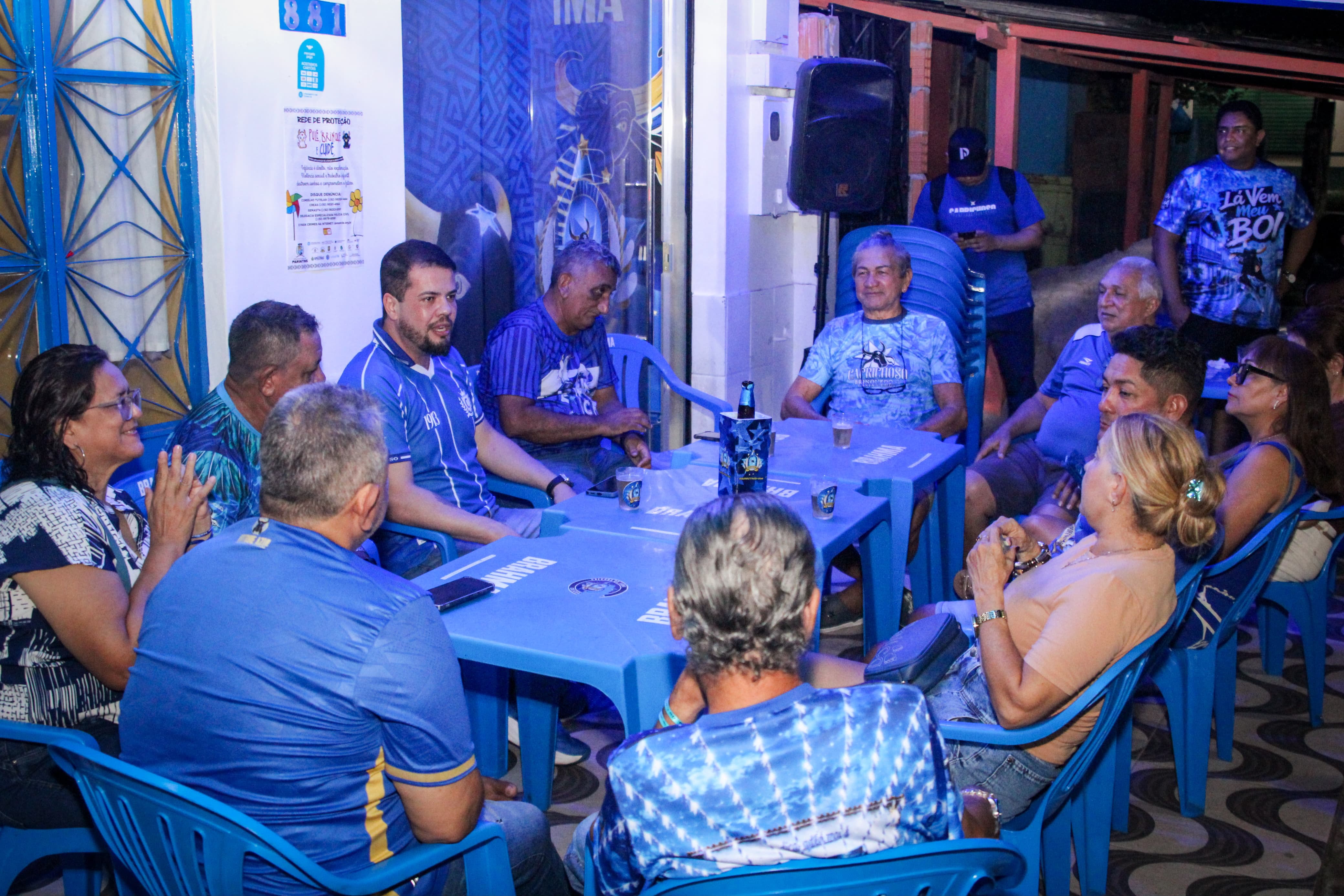 Imagem da notícia: Candidato à presidência do Caprichoso ouve associados e defende gestão transparente e democrática do boi.