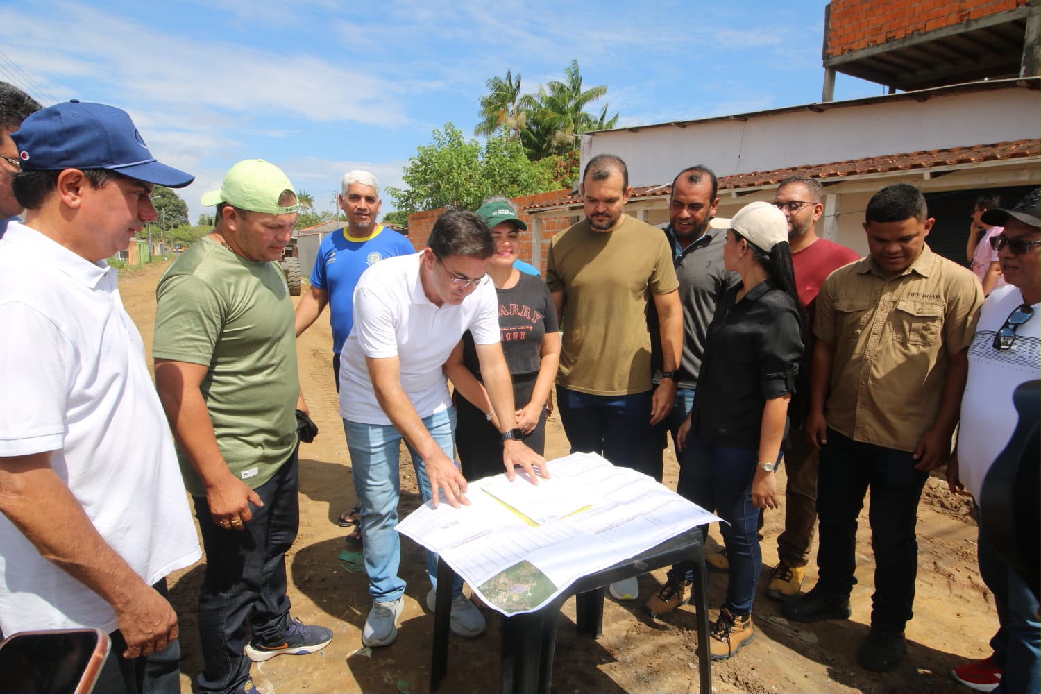Mateus Assayag destacou que a obra era compromisso de campanha