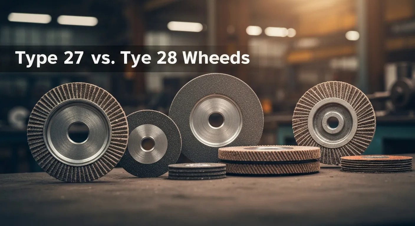 Type 27 vs. Type 28 Grinding Wheels