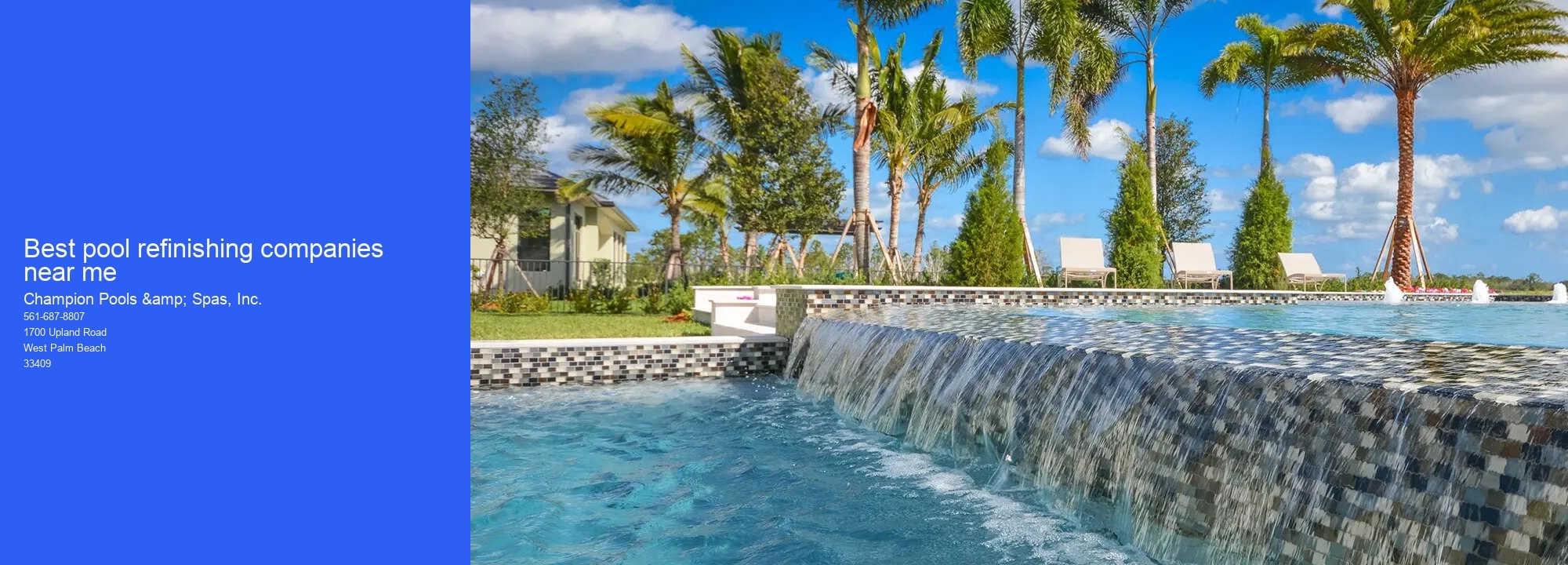 Best pool refinishing companies near me