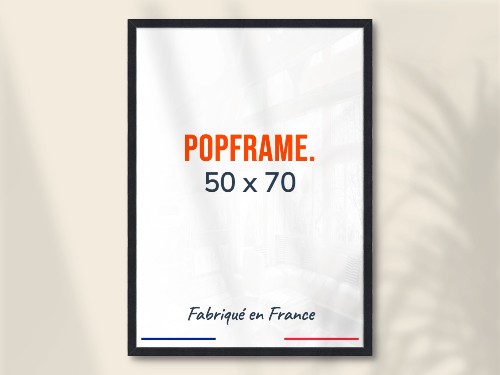 Cadres format 50x70 cm pour photos, affiches et posters