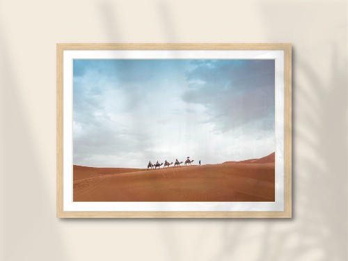 Cadre A2, 59.4 x 42 cm Naturel pour photo, poster, affiche