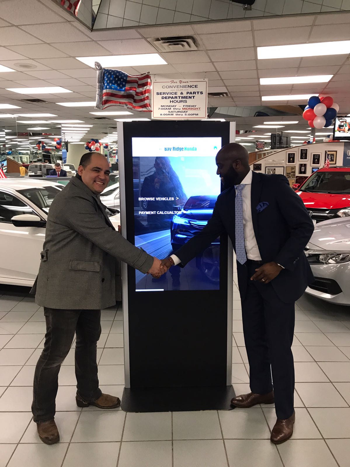 Bay Ridge Honda Retail Kiosk