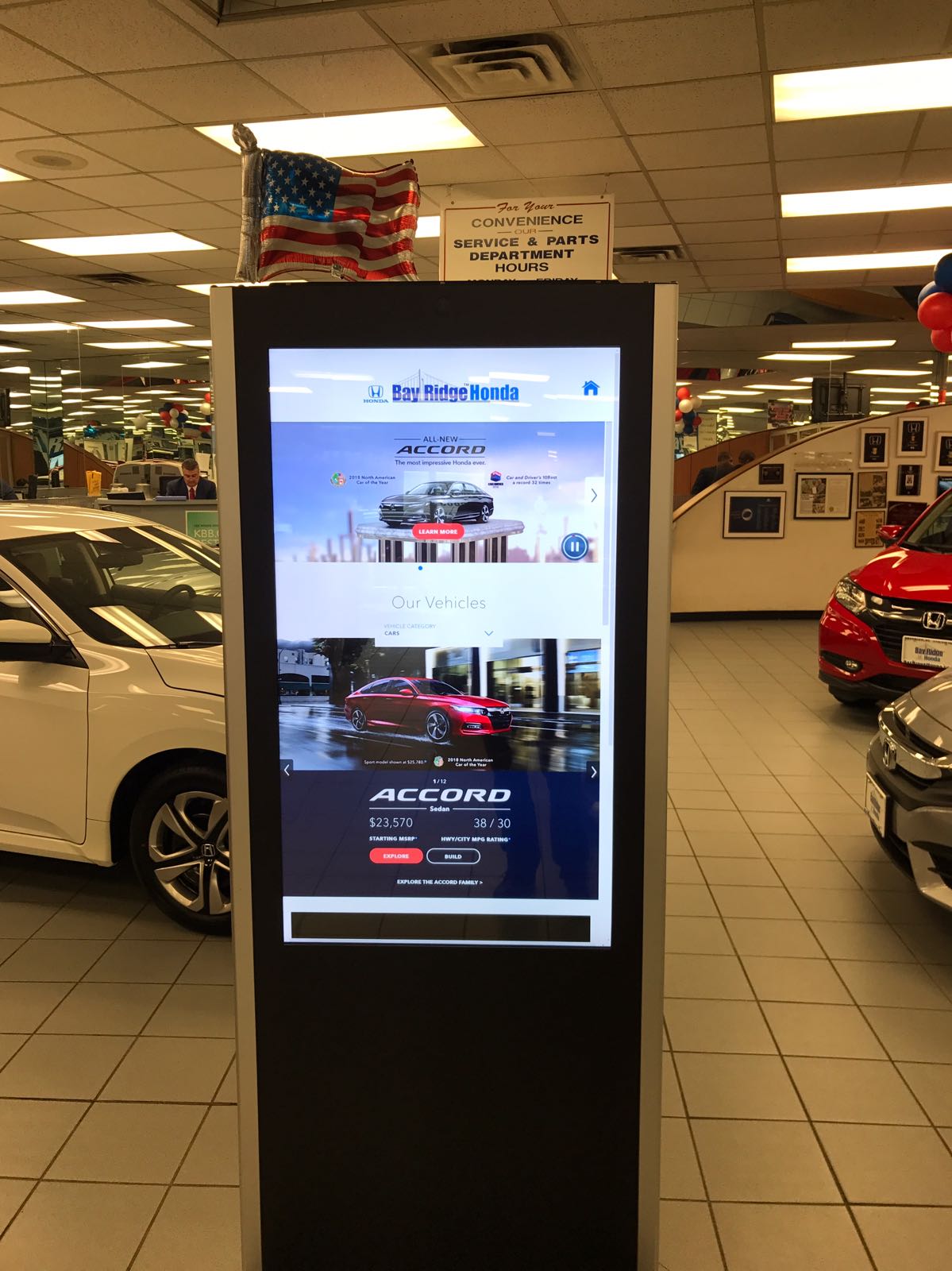 Bay Ridge Honda Retail Kiosk