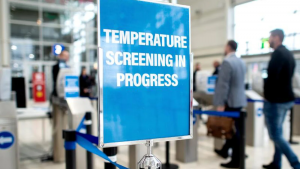 body temperature kiosk at events