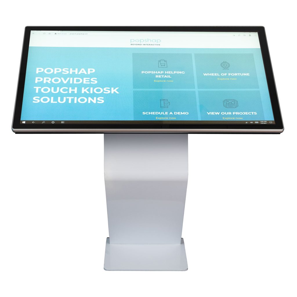 55 Inch touch screen table rentals