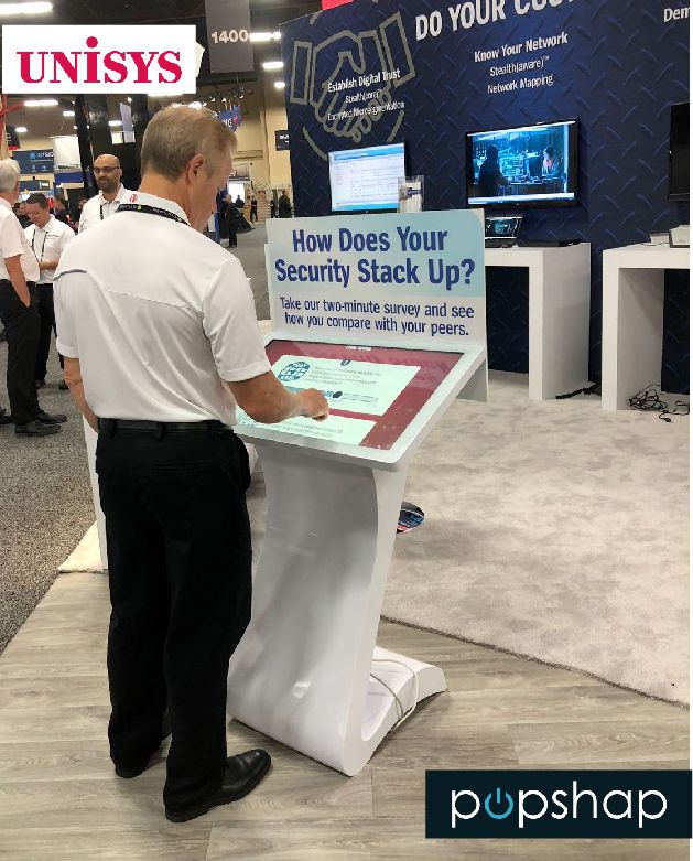 trade show touch kiosks