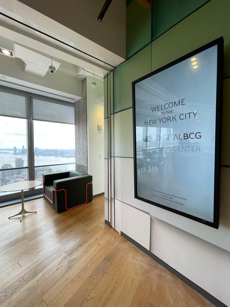 conference room digital signage display