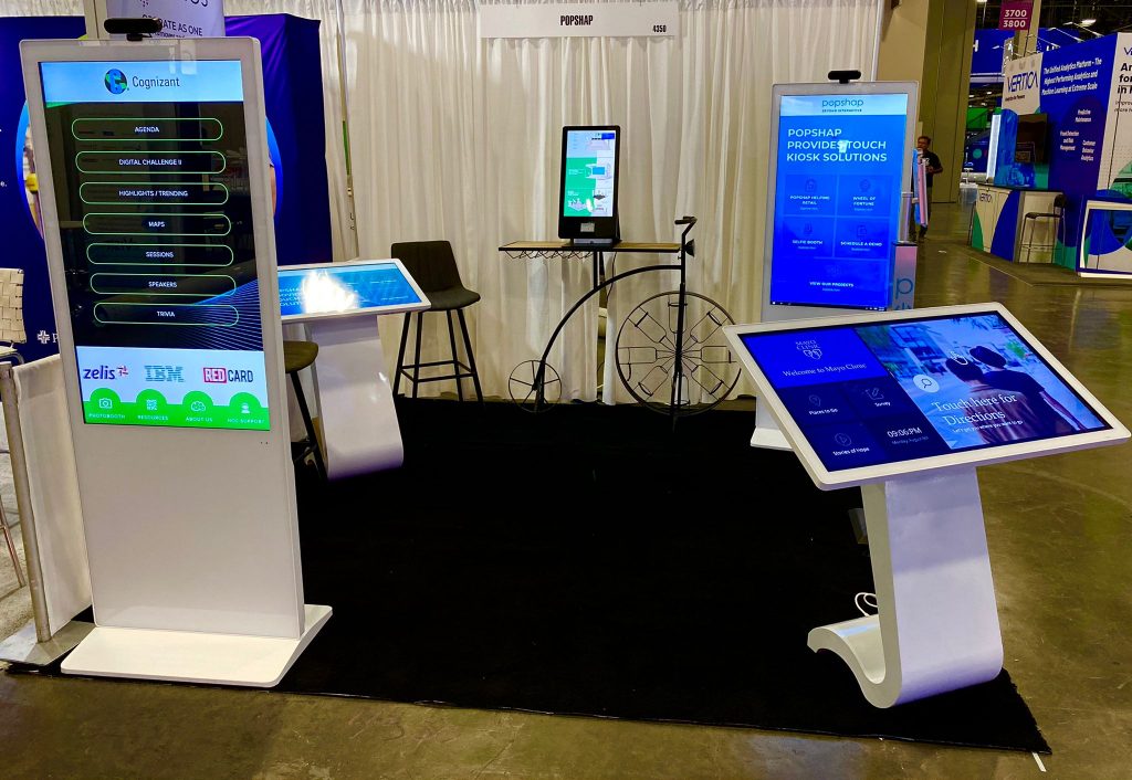 white label expo kiosks