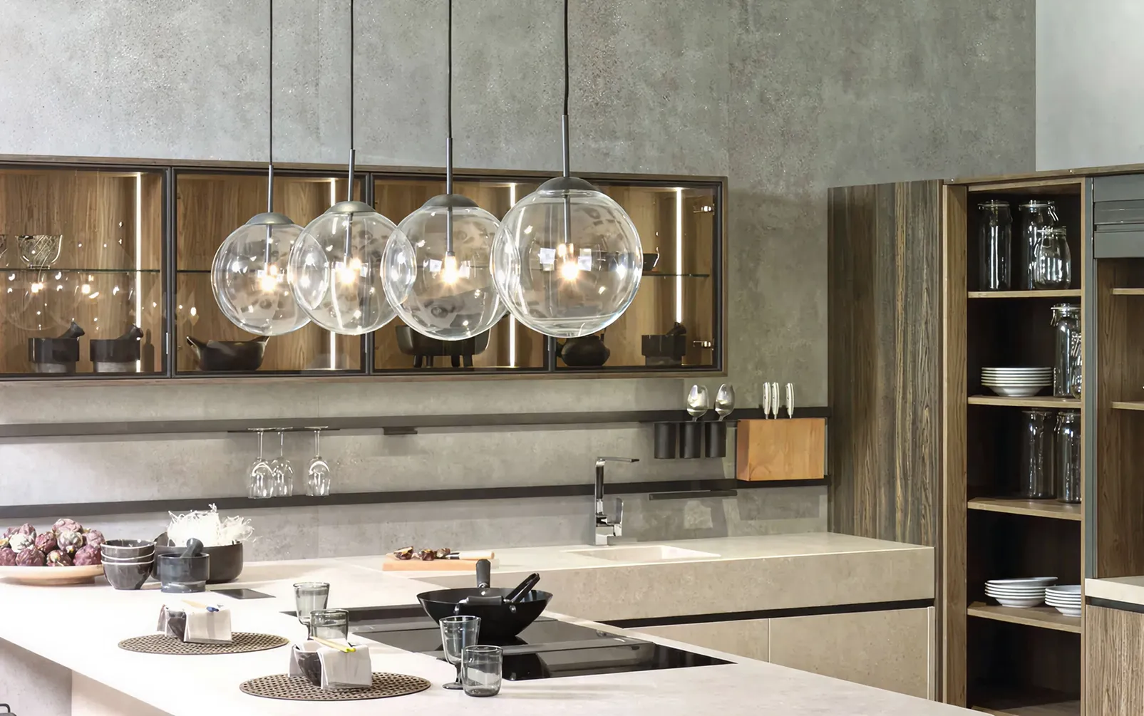 showcase interior - lighting