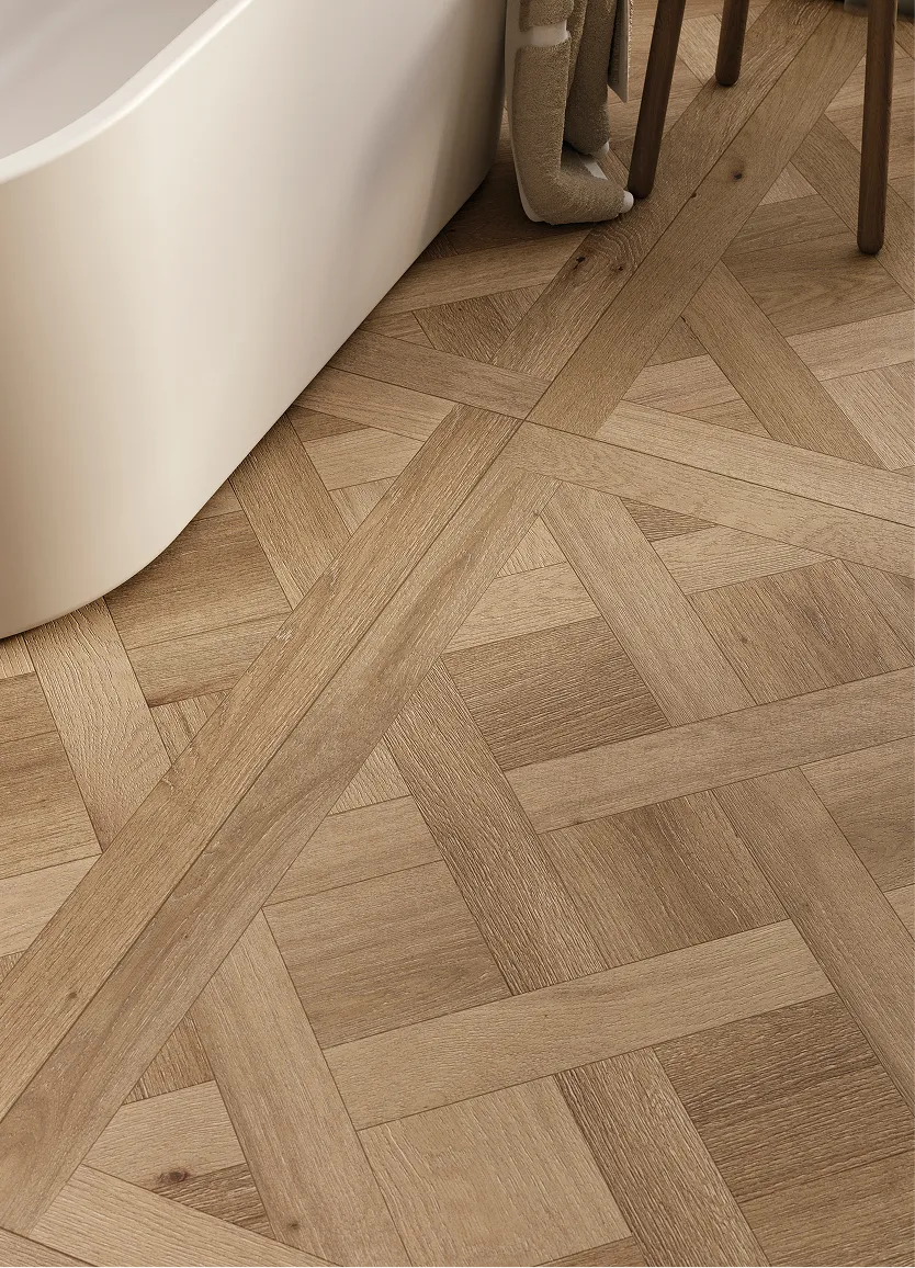 Fall-winter - wood-look tiles