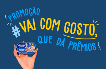 Promoção #Vai com Gosto que dá Prêmios