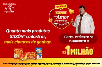 Promoção Sazón 2023 Seu Amor é o Melhor Ingrediente