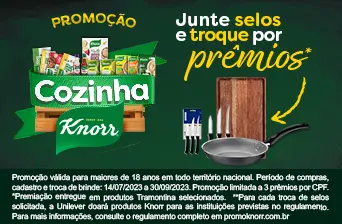 Promoção Knorr 2023 Cozinha 