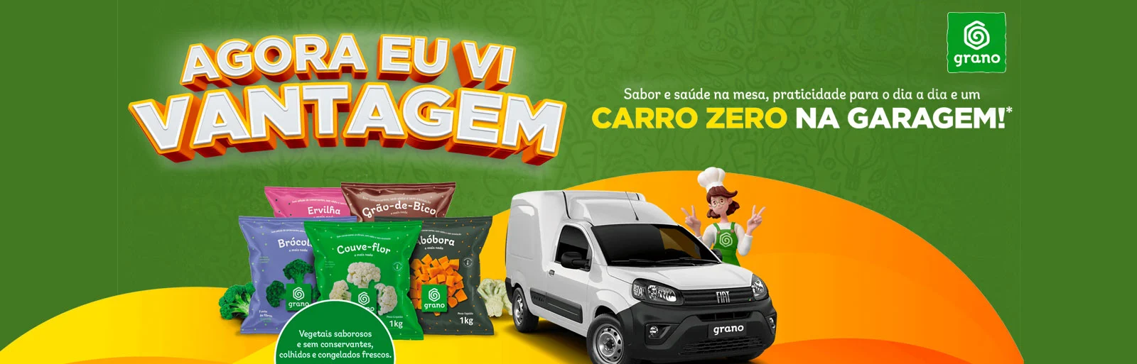 Promoção Grano 2023 Agora Eu Vi Vantagem