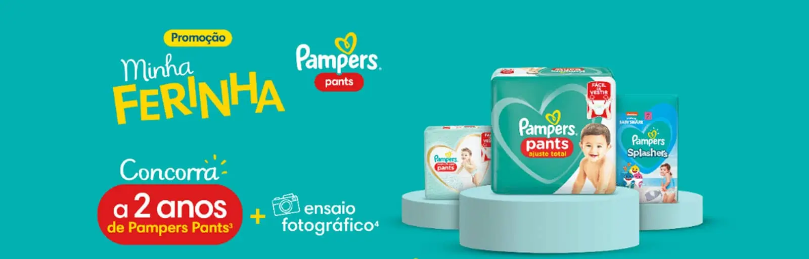 Minha Ferinha Pampers Pants - Descubra P&G