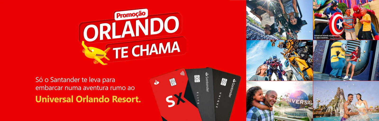 Promoção Santander 2023 Orlando te Chama