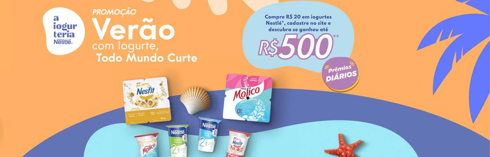 Promoção Nestlé 2022 - Verão com Iogurt Todo Mundo Curte
