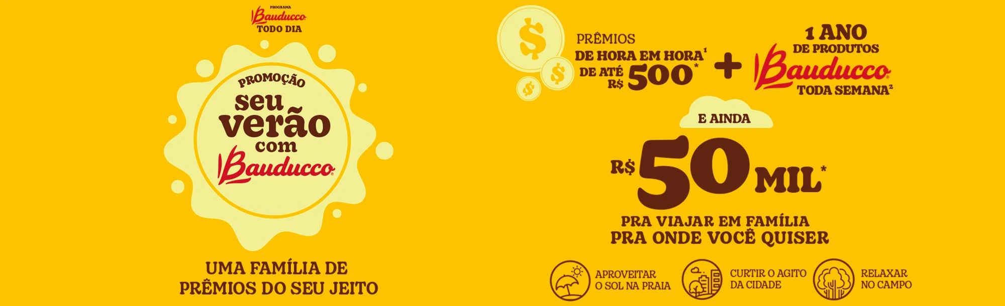 Promoção Bauducco 2024 Seu Verão com Bauducco