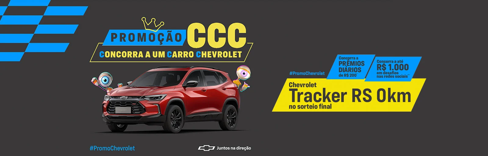 Promoção BBB Chevrolet 2024 CCC - Concorra a um Carro Chevrolet