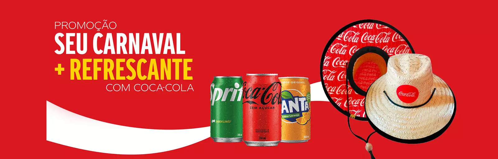 Promoção Coca-Cola 2024 Carnaval Refrescante