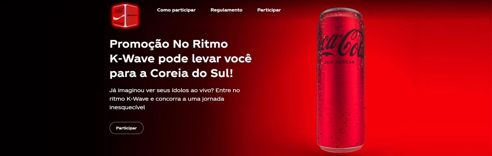 Promoção Coca-Cola 2024 No Ritmo K-Wave