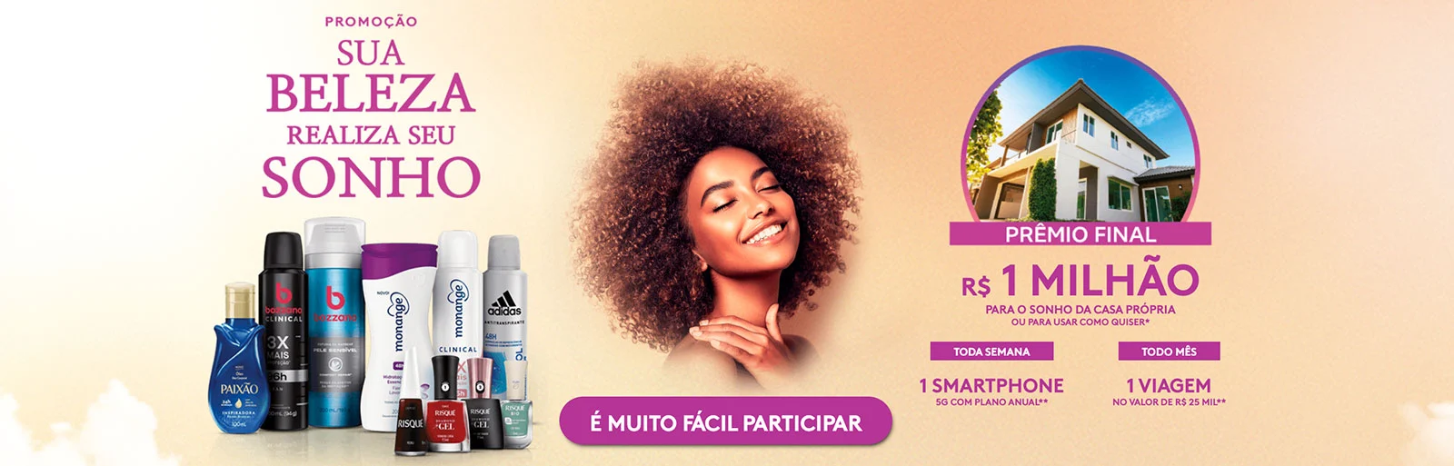 Promoção Coty 2023 Sua Beleza Realiza Seu Sonho