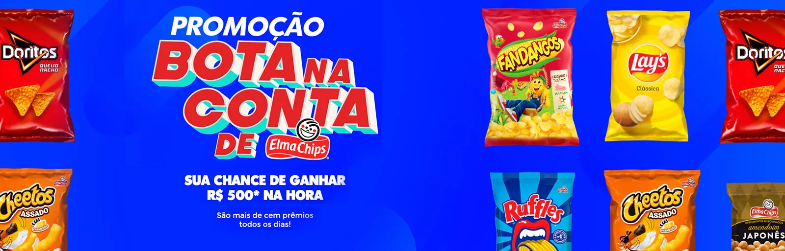 Promoção Bota na Conta de Elma Chips 2023