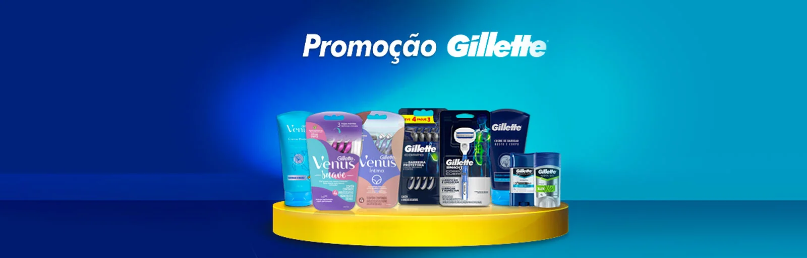 Promoção Gillette 2023 Descubra P&G