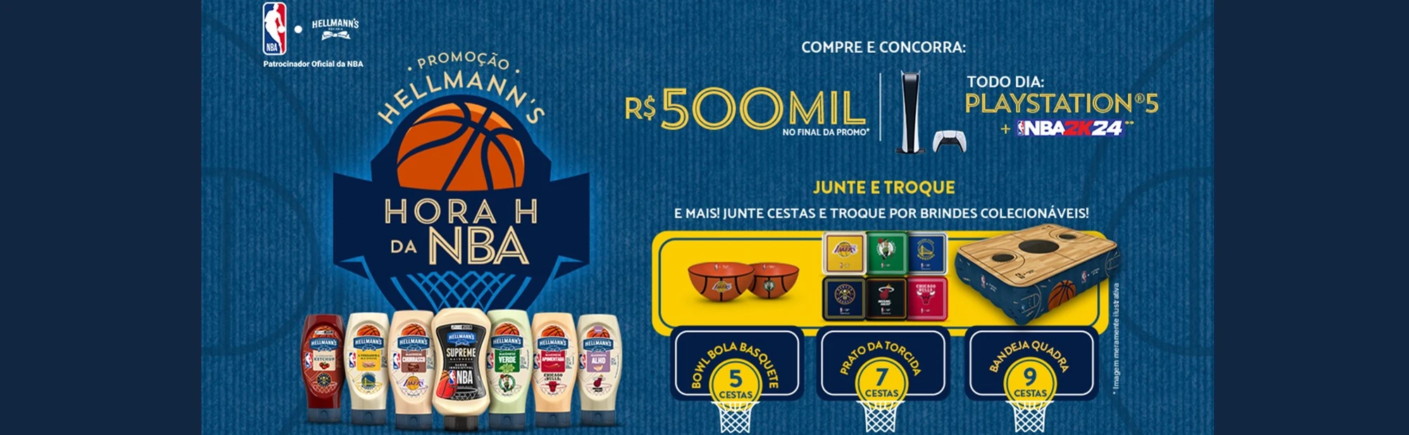 Promoção Hellmann's 2024 Hora H da NBA