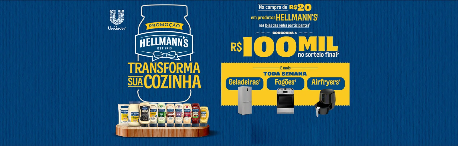 Promoção Hellmann's 2024 Transforma sua Cozinha