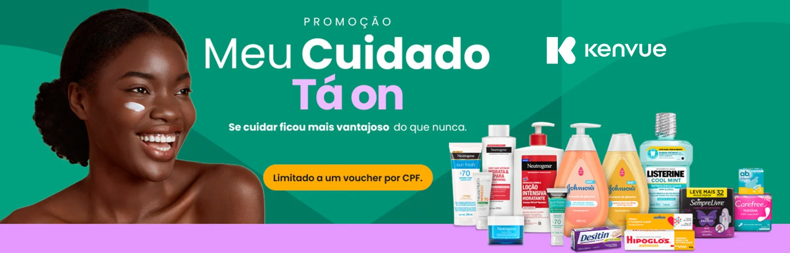 Promoção Kenvue Johnson 2024 Meu Cuidado Tá On