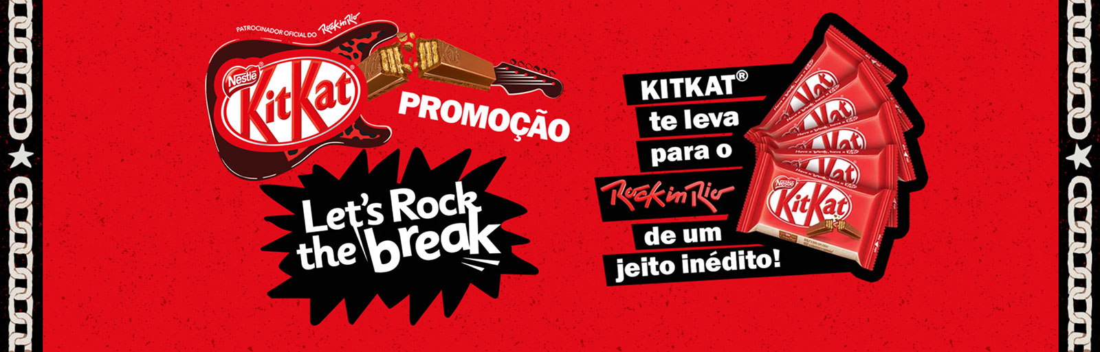 Promoção KitKat 2022 Let's Rock The Break