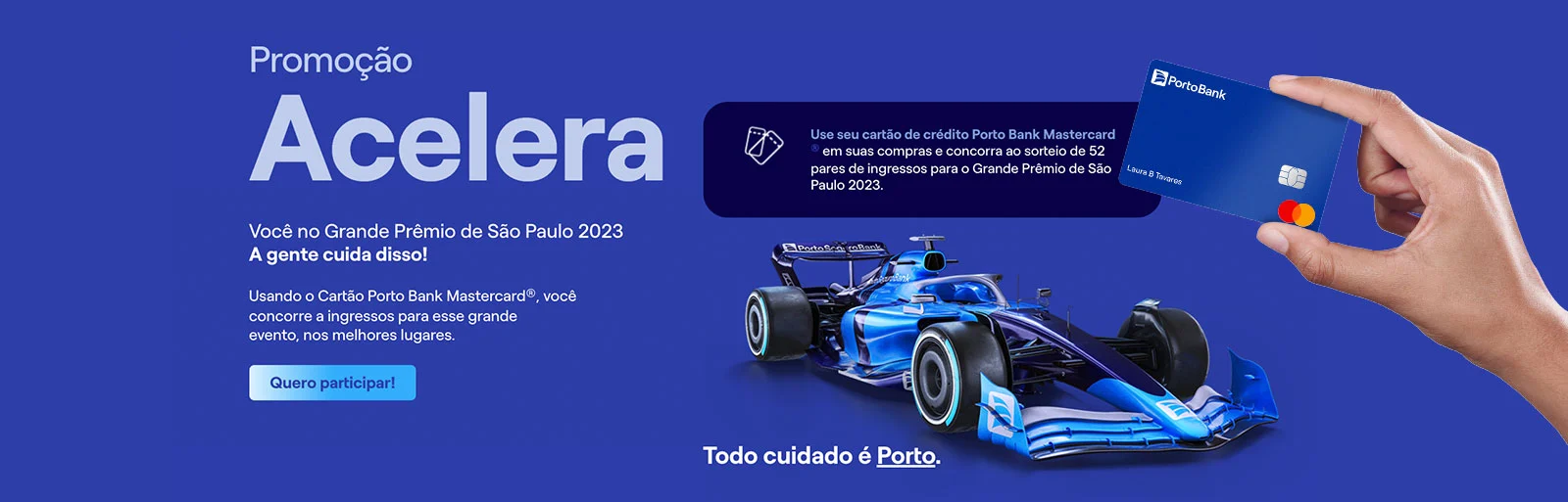 Promoção Mastercard Porto Seguro 2023 Acelera