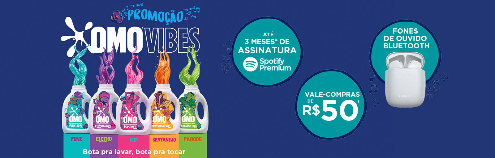 Promoção OMO Vibes 2023