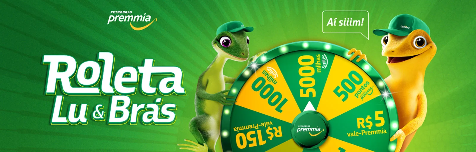 Promoção Petrobrás Premmia 2024 Roleta Lu & Brás